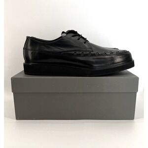Men's Black Leather Dress Shoes